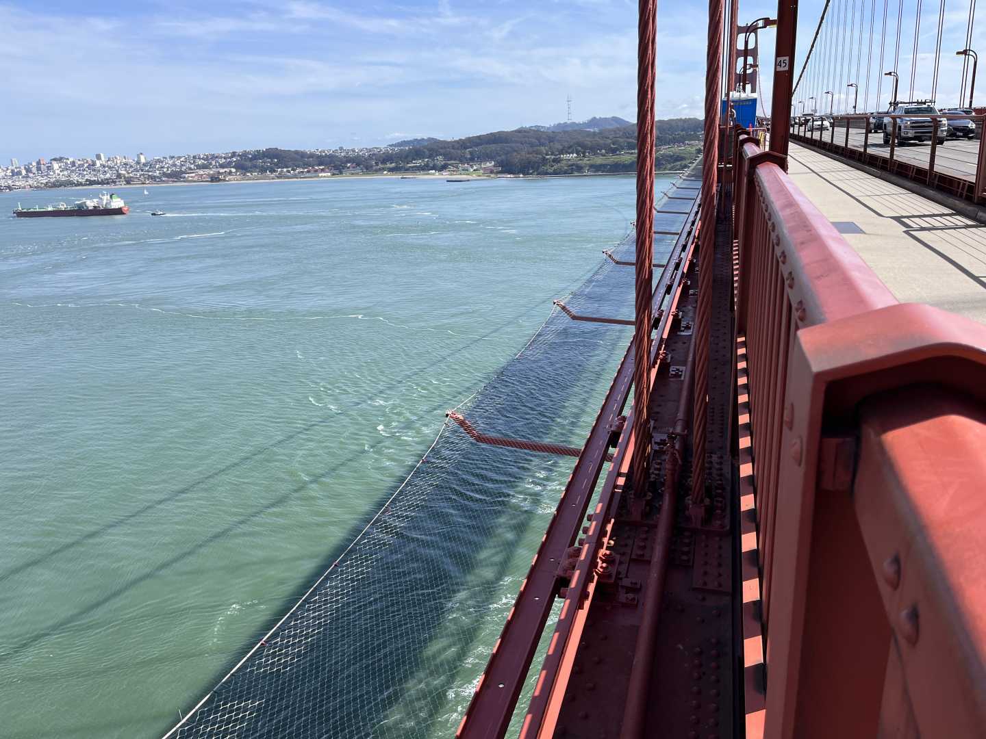 Golden Gate Bridge Suicide Prevention Net