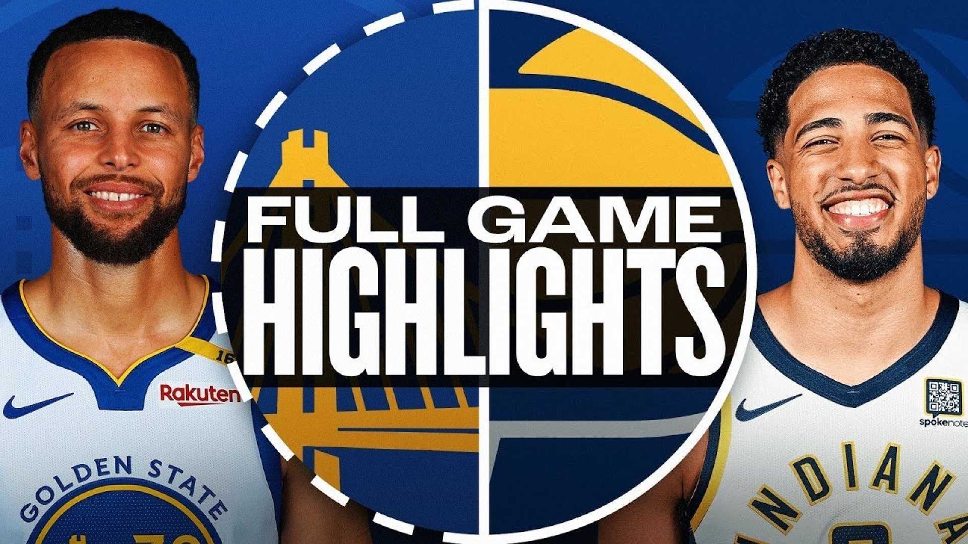 Golden State Warriors Vs Indiana Pacers 2025 Game