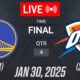 Golden State Warriors Vs Oklahoma City Thunder 2025