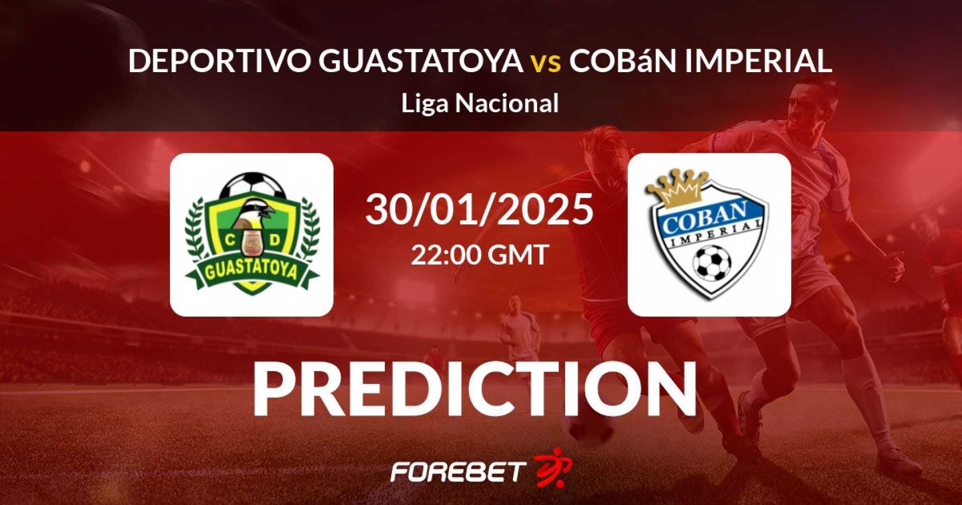 Guastatoya Vs Cobán Imperial Football Match 2025