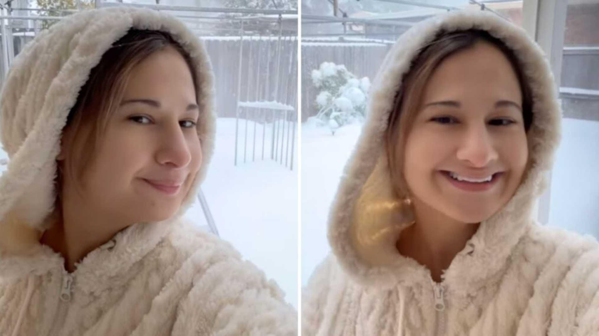 Gypsy Rose Blanchard Snow Louisiana Backyard