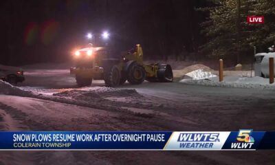 Hamilton County Snow Plow Trucks Clearing Roads