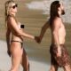 Heidi Klum Tom Kaulitz St. Barts Beach 2025