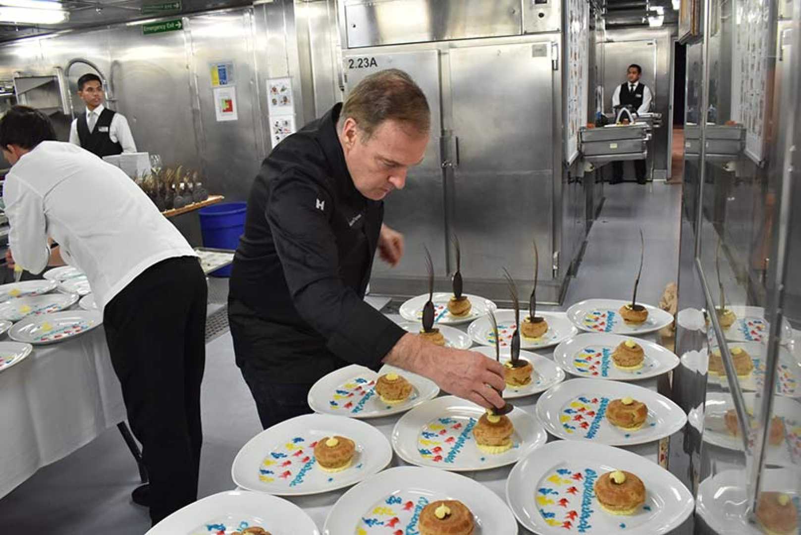 Holland America Line 2025 Grand Voyages Chefs