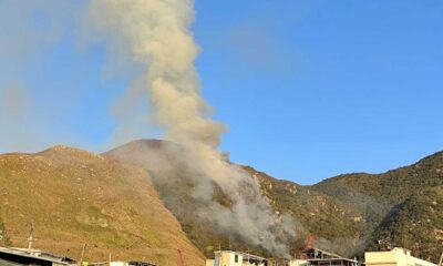 Hong Kong Lantau Island Hill Fire 2025