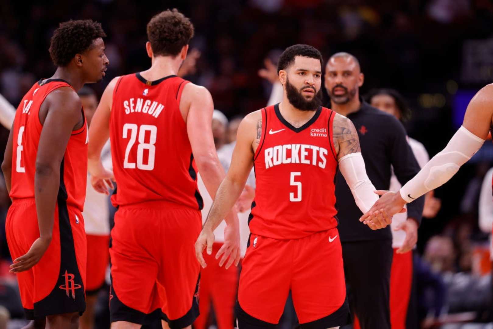 Houston Rockets Fred Vanvleet Nba Game Sacramento Kings