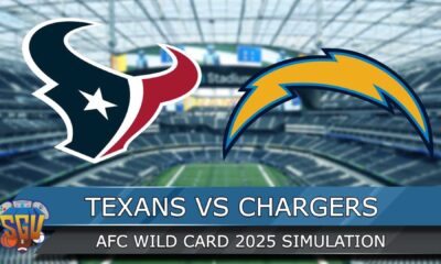 Houston Texans Vs Los Angeles Chargers 2025 Afc Wild Card