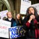 Ice Agents At Chicago School Protest