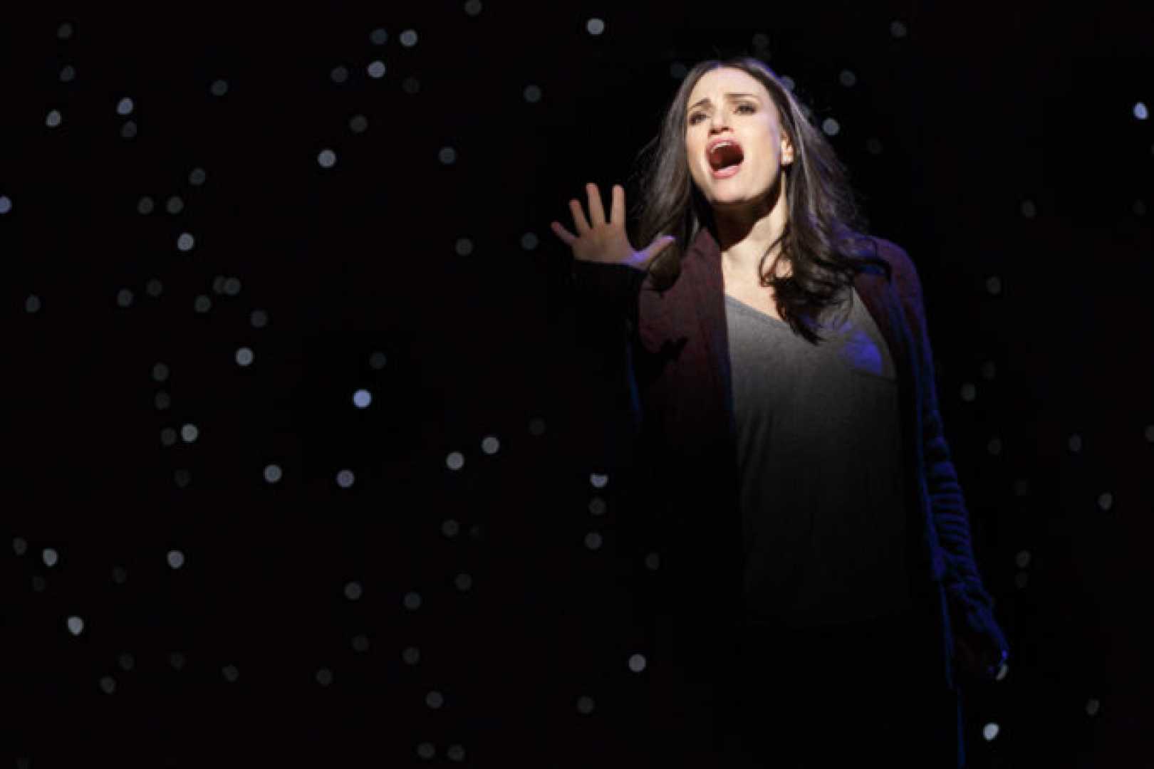 Idina Menzel Performing On Broadway