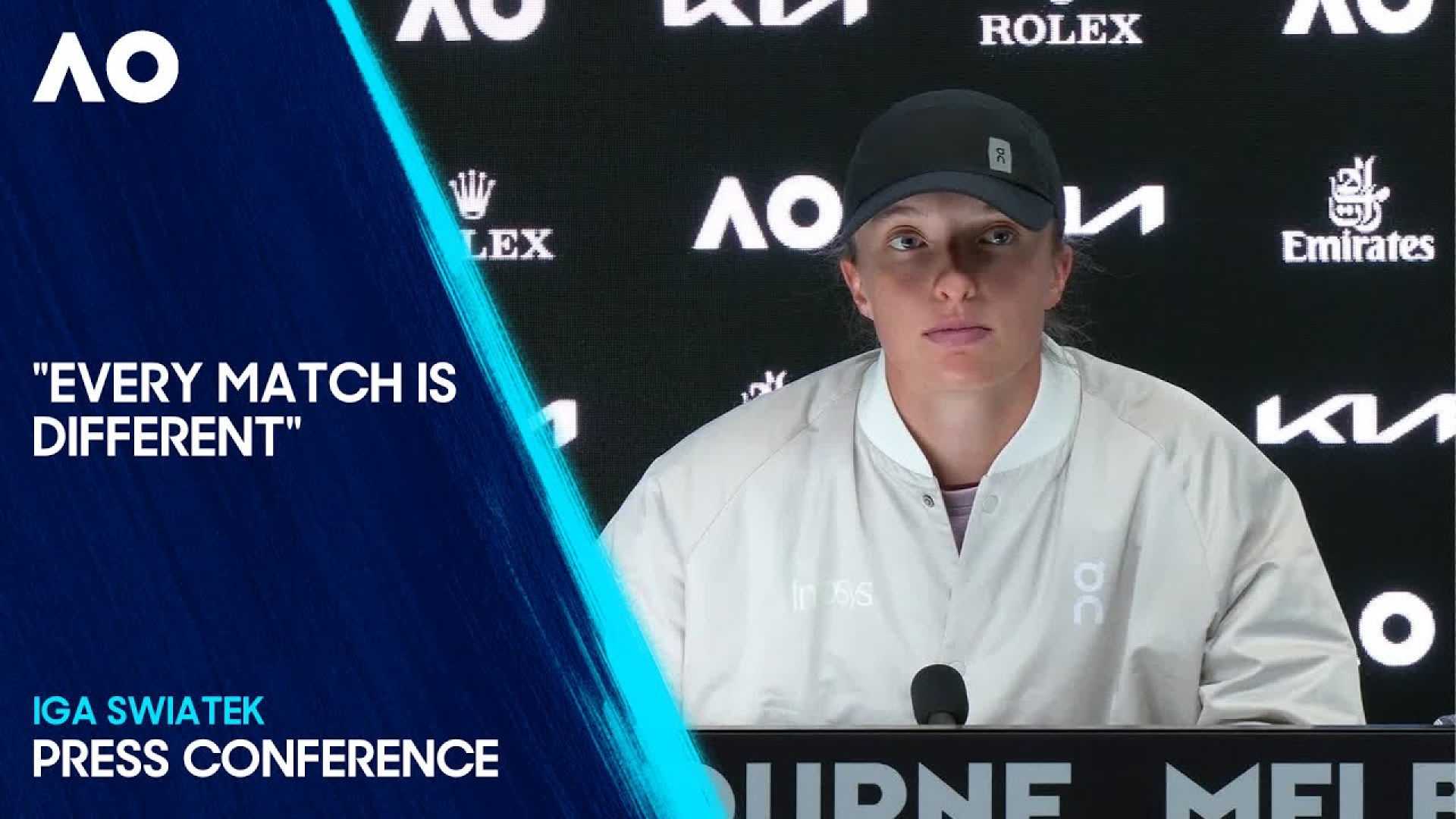 Iga Świątek Australian Open 2025 Match