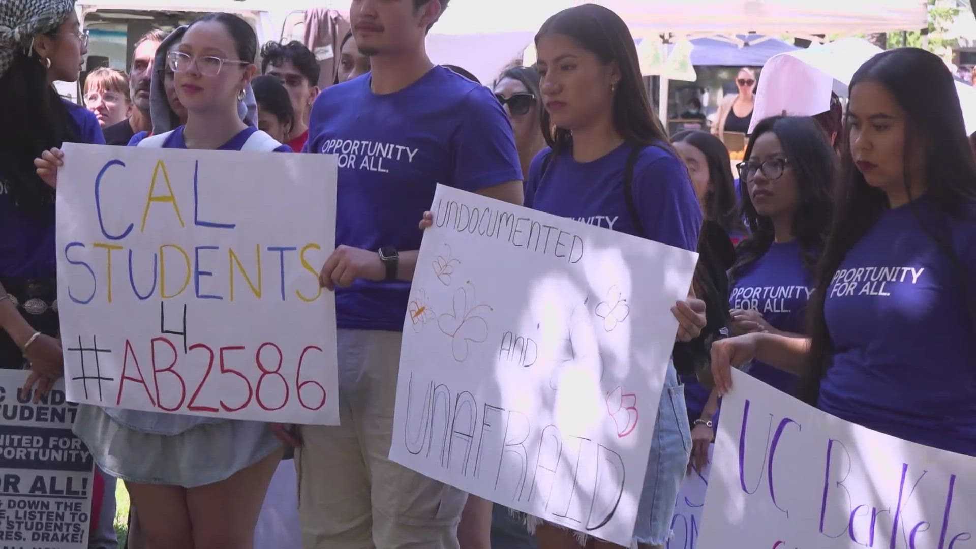 Immigrant Rights Protest Sacramento California