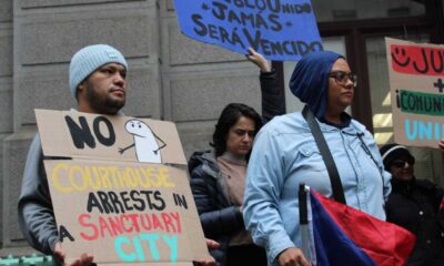 Immigration Protest Sanctuary City Rally