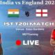 India Vs England T20i Eden Gardens 2025