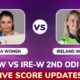 India Women Vs Ireland Women 2025 Odi Cricket Match