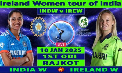 India Women Vs Ireland Women Odi Rajkot 2025