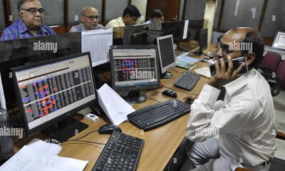 Indian Stock Market Trading Floor