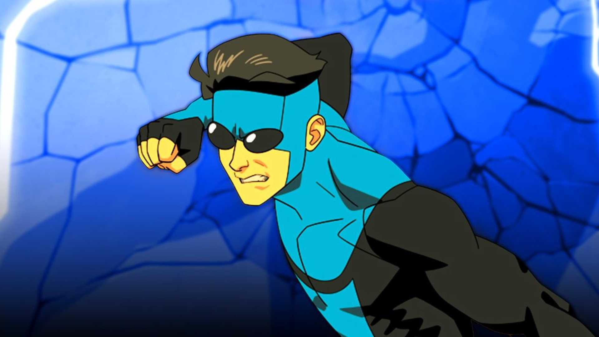 "invincible Season 3 Mark Grayson Blue Costume"