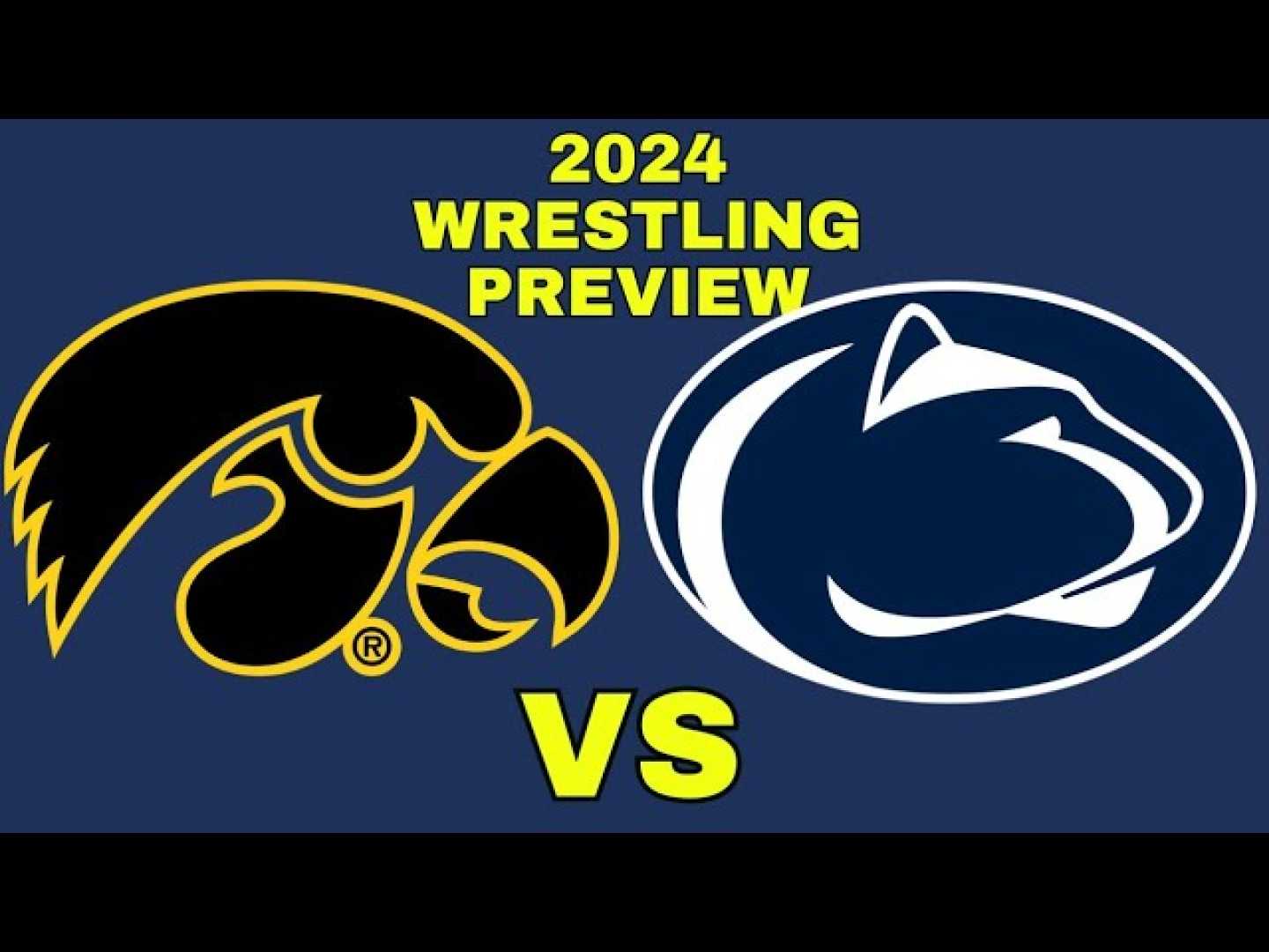 Iowa Vs Penn State Wrestling Match 2024