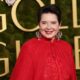 Isabella Rossellini Golden Globes 2024 Red Dress