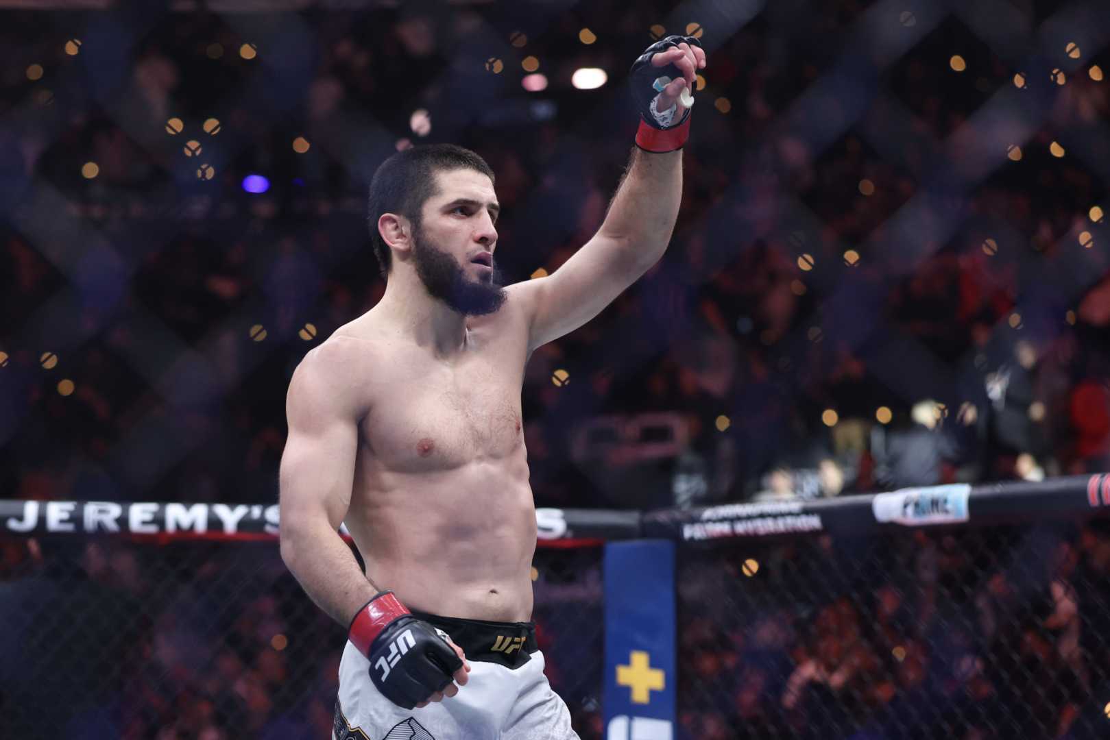 Islam Makhachev Ufc 311 Victory Celebration