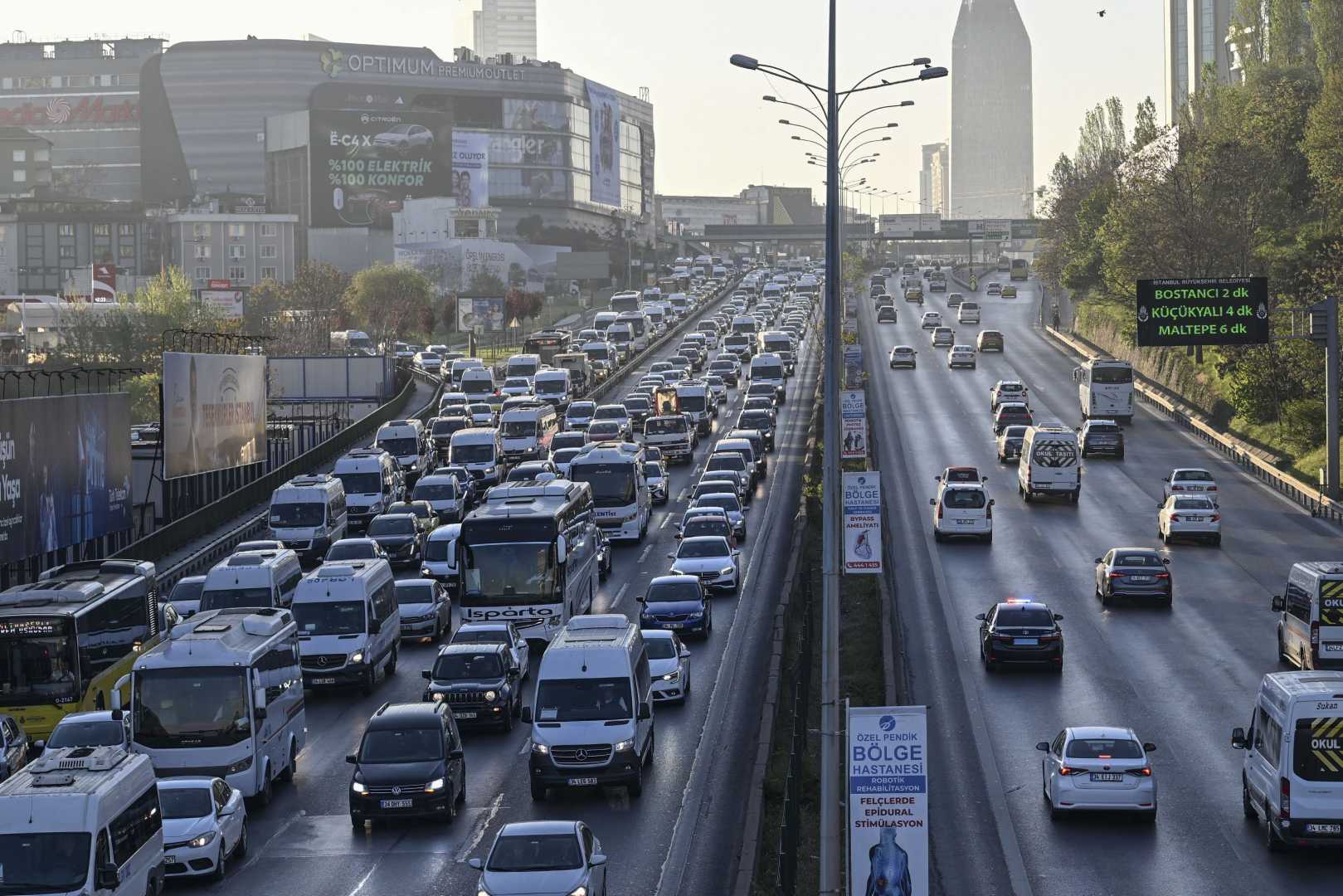 Istanbul Traffic Congestion 2024