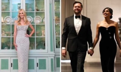 Ivanka Trump Usha Vance Oscar De La Renta Gowns