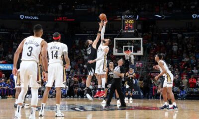 Ivica Zubac Clippers Game Action Photo