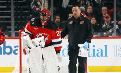 Jacob Markstrom Injury Devils Vs Bruins Hockey