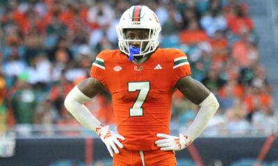 Jaden Harris Miami Hurricanes Football Safety