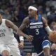 Jaden Mcdaniels Minnesota Timberwolves Game Action