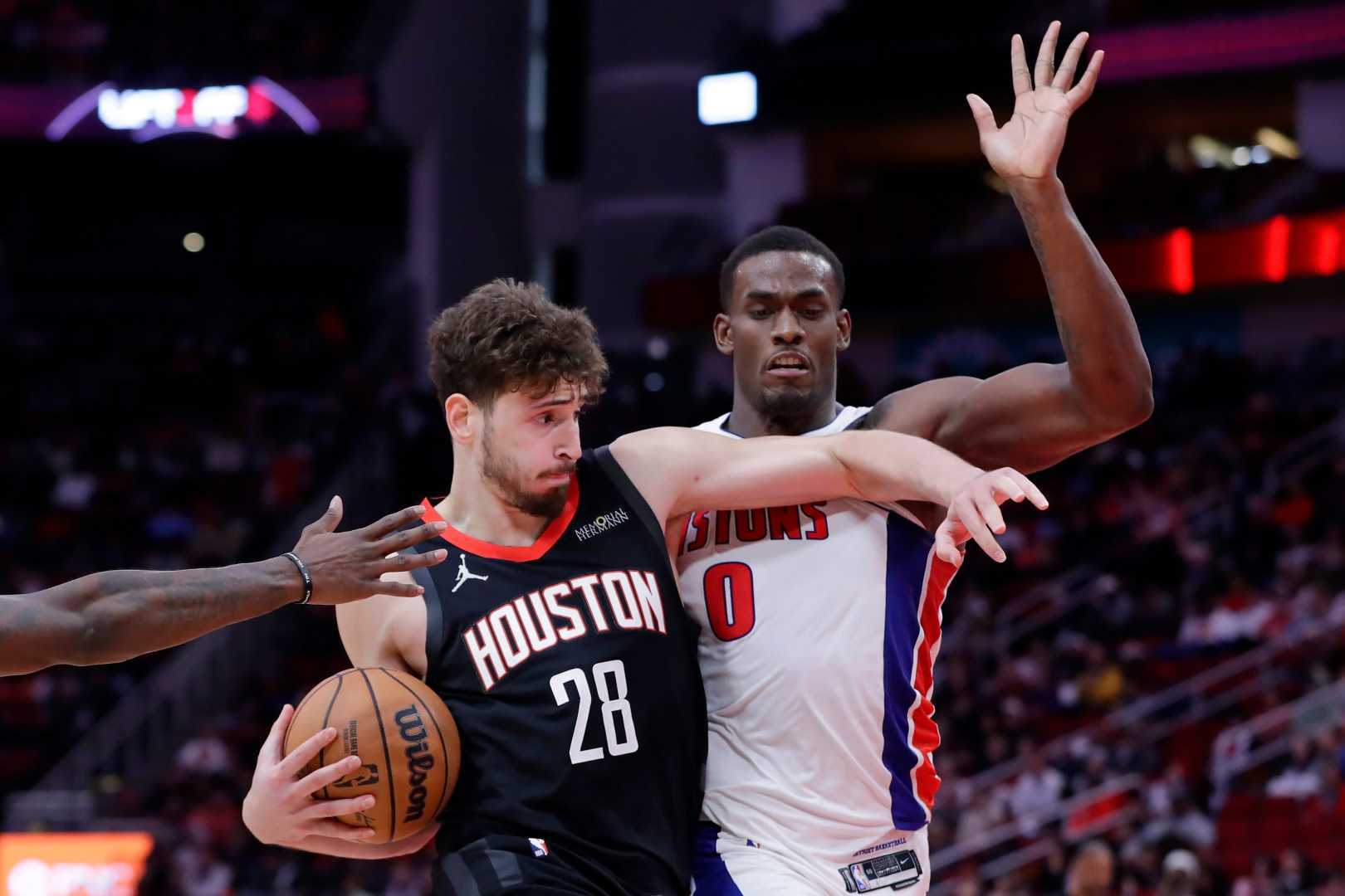 Jalen Duren Pistons Vs Rockets Game