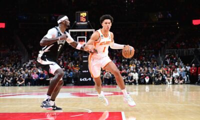 Jalen Johnson Atlanta Hawks Basketball Game