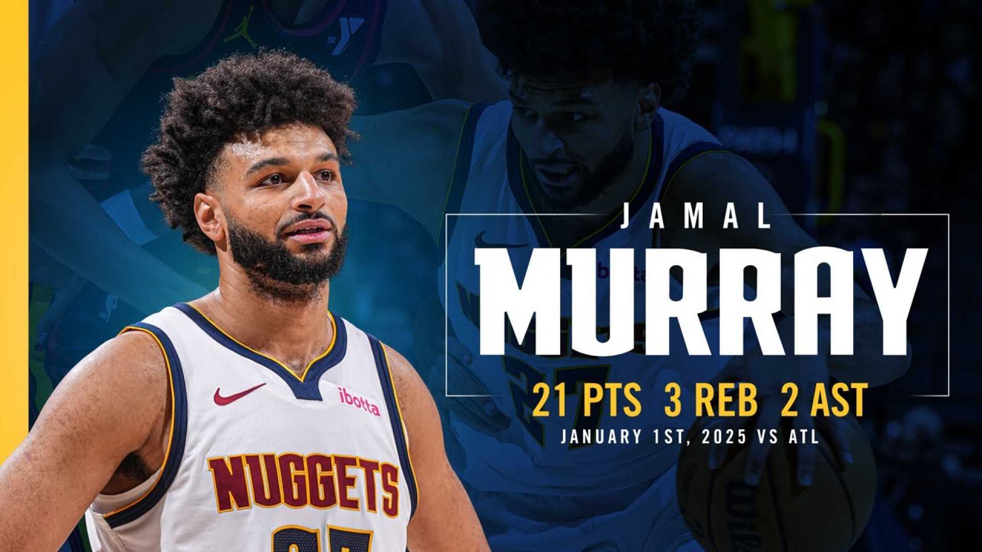 Jamal Murray Denver Nuggets Game January 2025