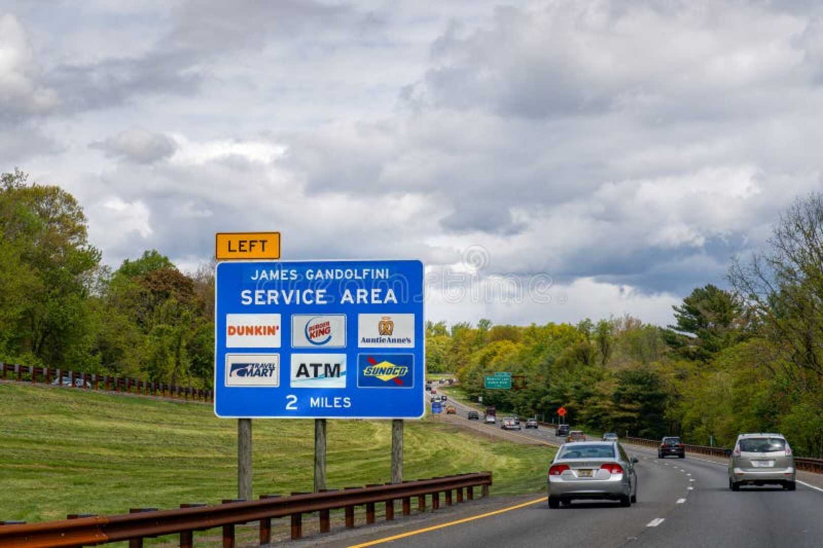 James Gandolfini Garden State Parkway Service Area Montvale