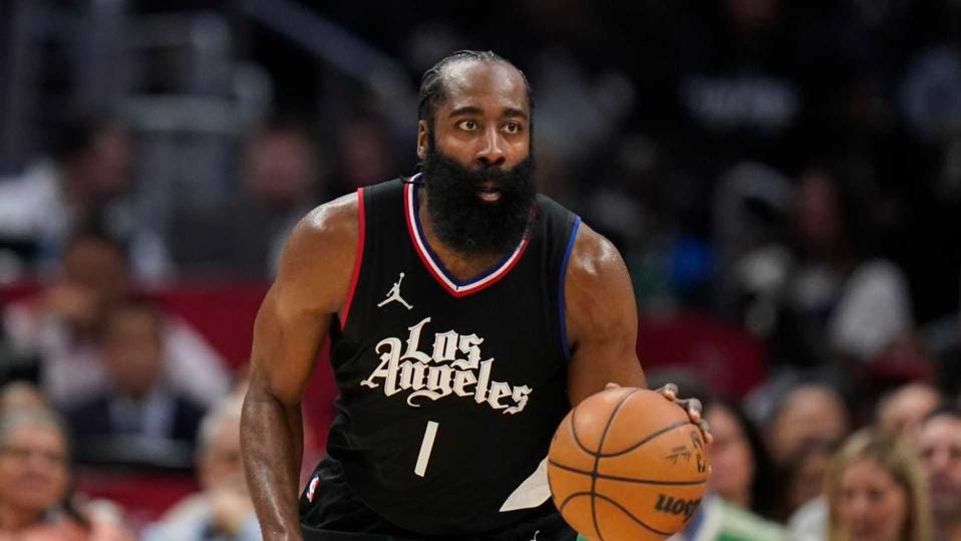 James Harden Los Angeles Clippers Game Action