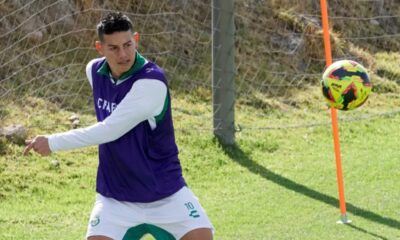 James Rodríguez Club León Training Session 2025