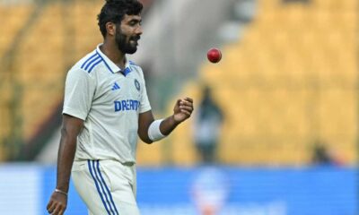 Jasprit Bumrah Bowling In Cricket Match