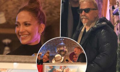 Jennifer Lopez Kevin Costner Aspen Christmas 2024