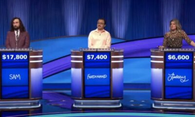 Jeopardy! 2025 Semifinal Contestants On Stage