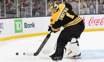 Jeremy Swayman Bruins Practice Td Garden