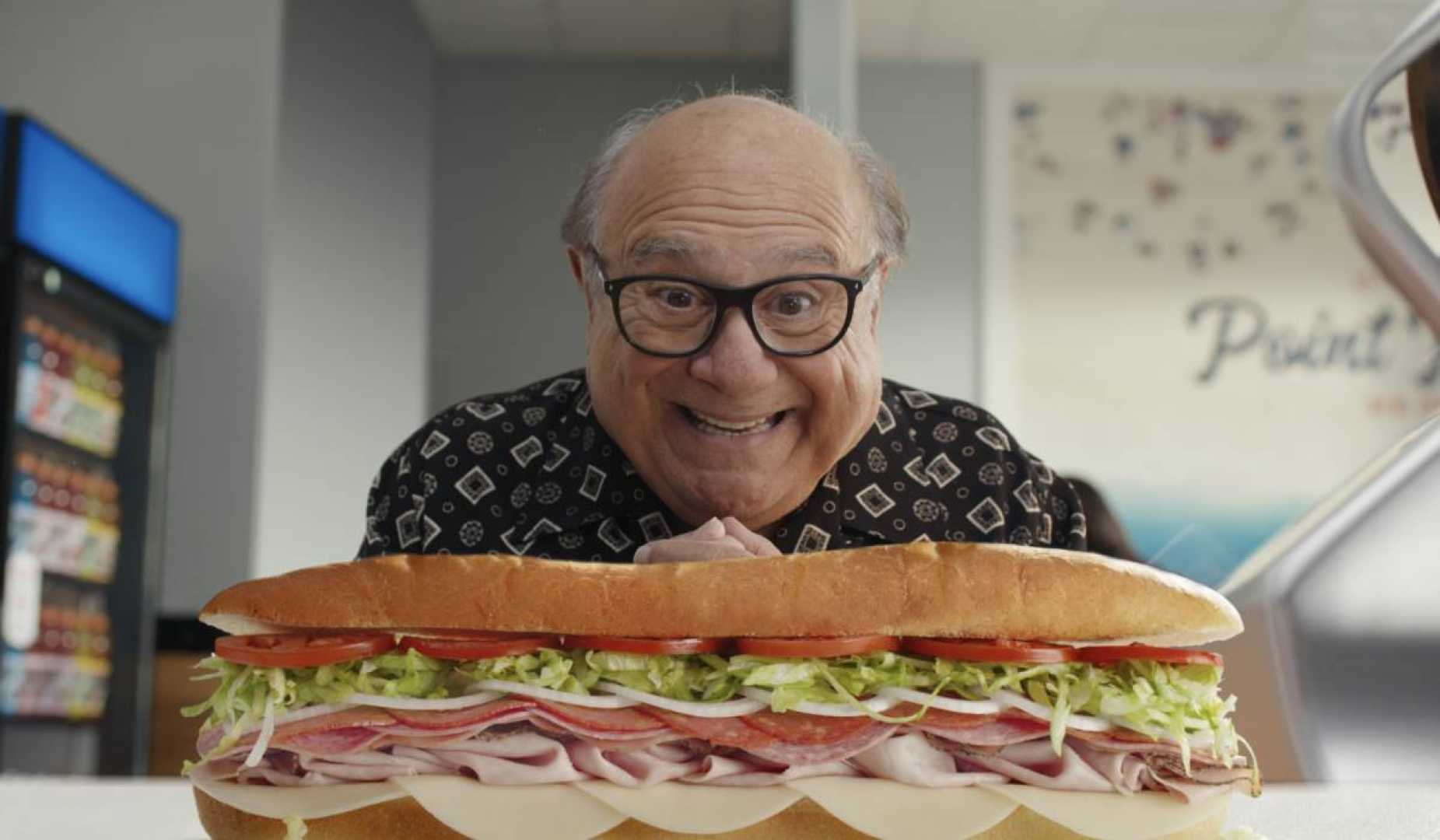 Jersey Mike's Sandwich Shop Elderly Worker