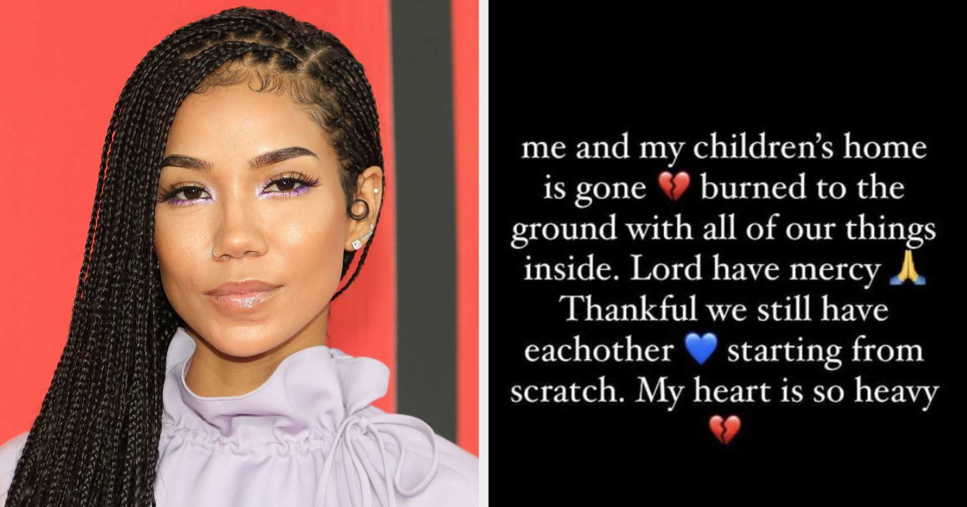 Jhené Aiko Wildfire Home Loss 2023