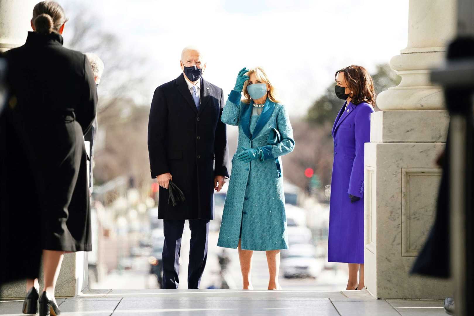 Jill Biden Inauguration Dress 2021