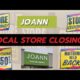 Joann Store Liquidation Sale Signs