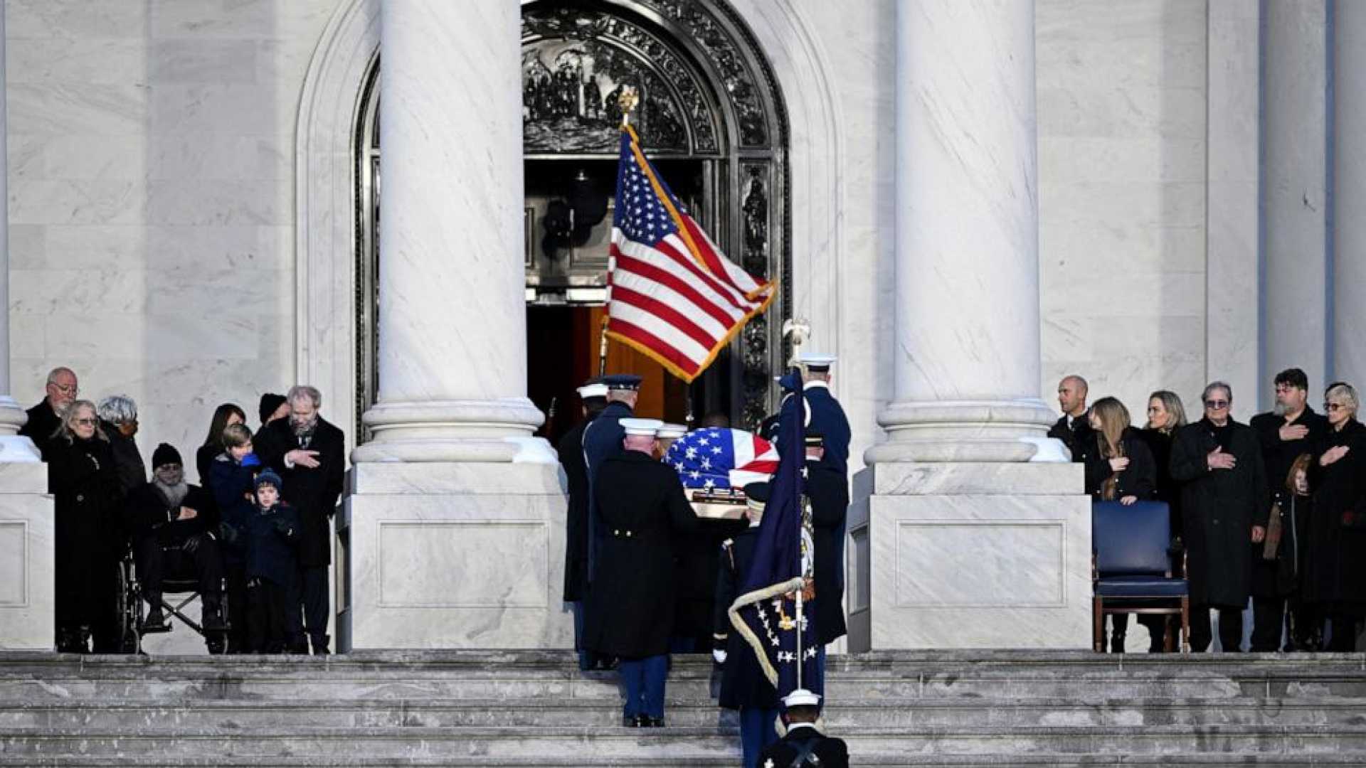 Joe Biden Jimmy Carter Funeral National Cathedral