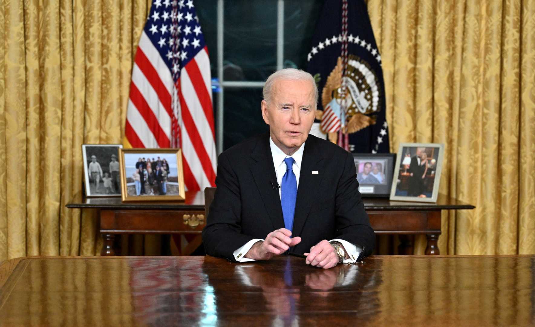 Joe Biden Speech Capitol Rotunda Tech Billionaires