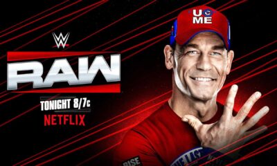 John Cena Wwe Raw Netflix Debut 2025