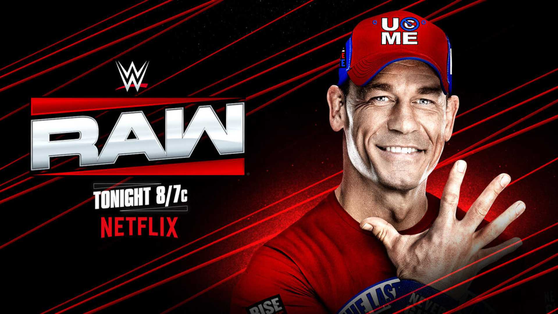 John Cena Wwe Raw Netflix Debut 2025