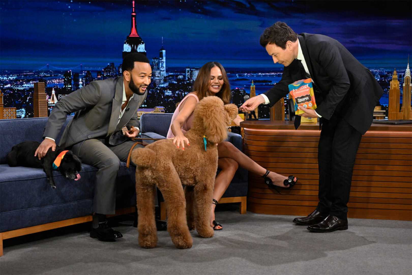 John Legend Chrissy Teigen Dog Penny Instagram Post