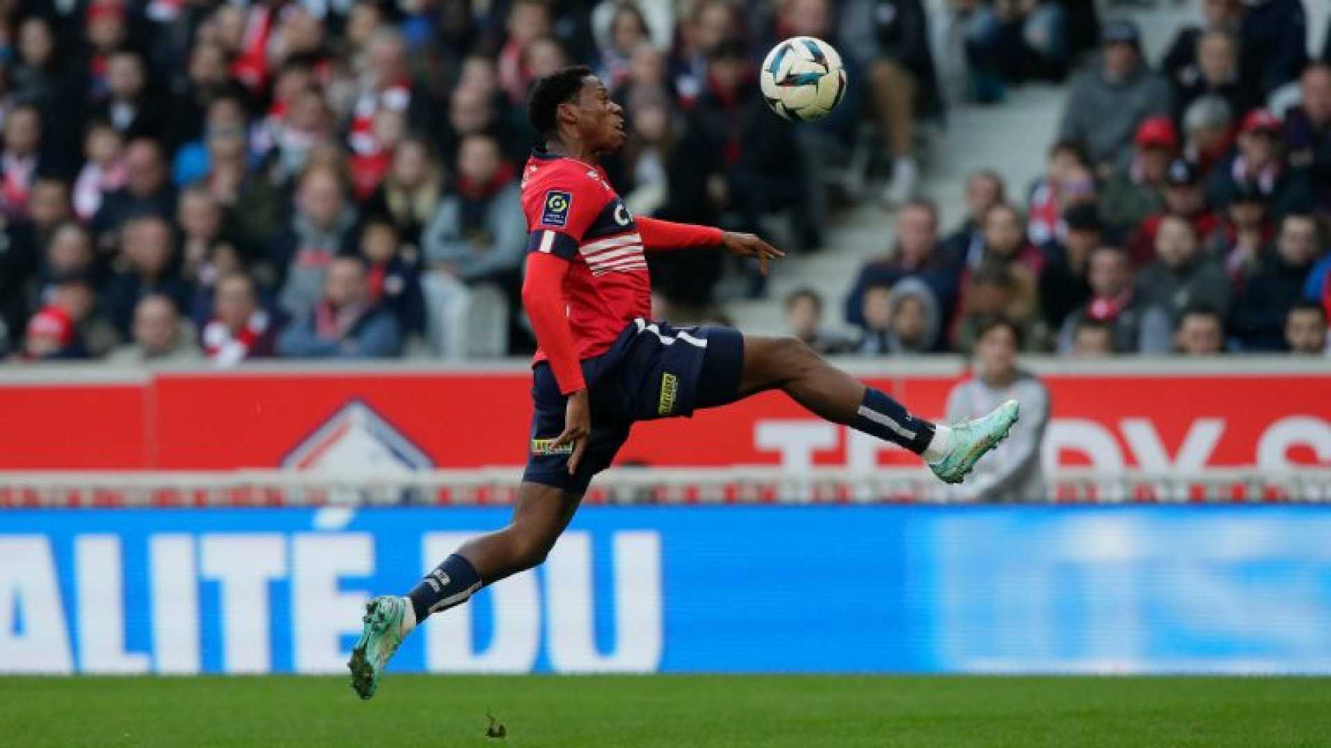 Jonathan David Lille Ligue 1 Match Action